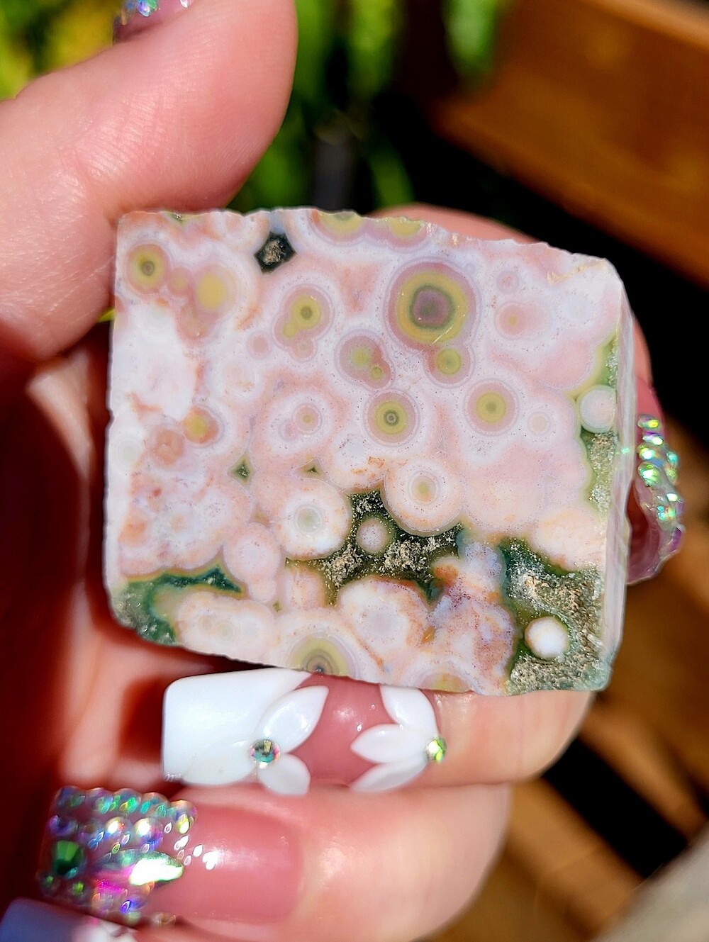 Pink Ocean Jasper - Picture 3 of 14